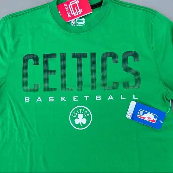 Boston Celtics NBA Ultra Game Polyester Long Sleeve T-Shirt - Picture 2 of 5